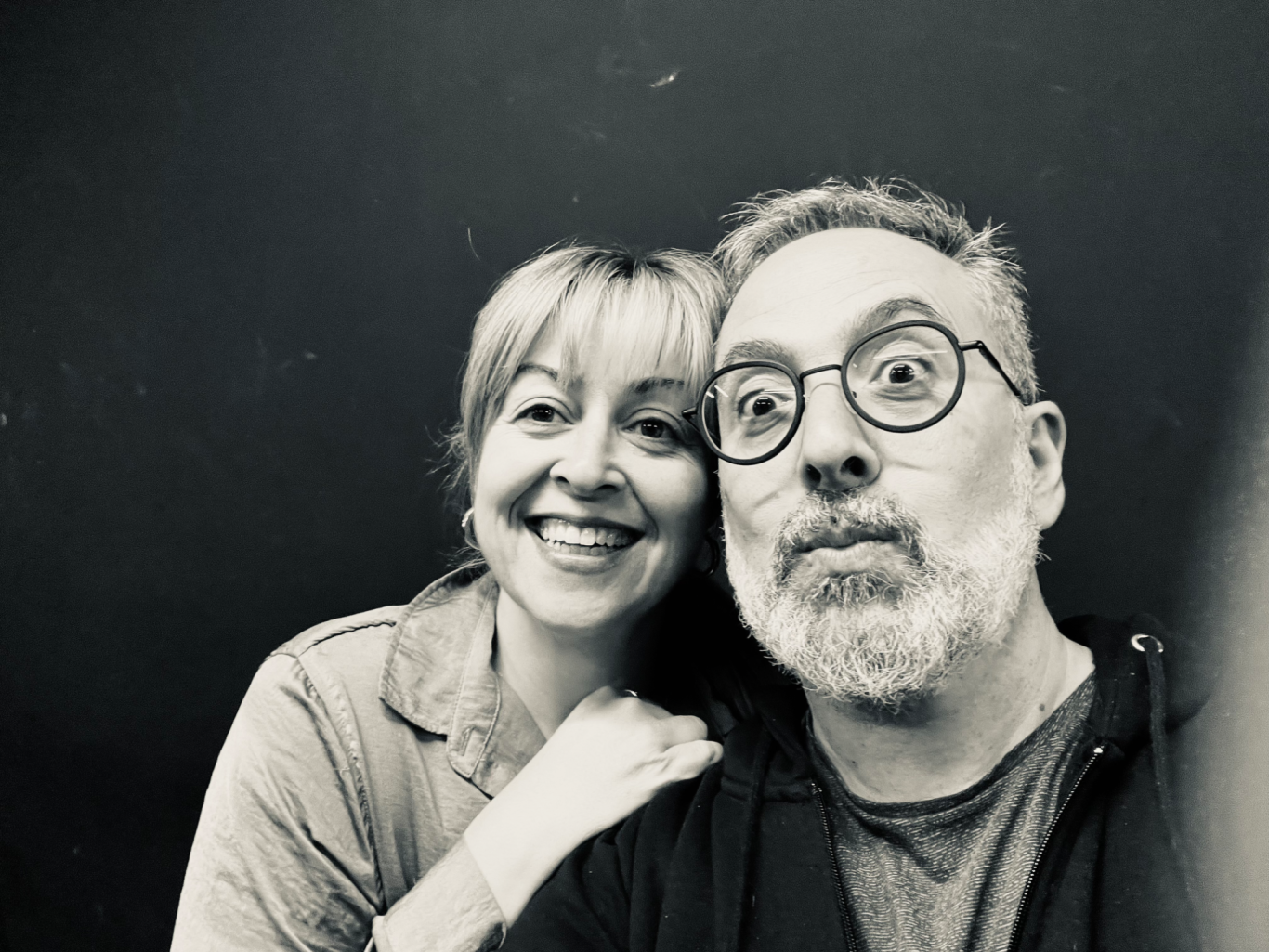 Con Inés León. Ensayos La Dama Duende (2024)