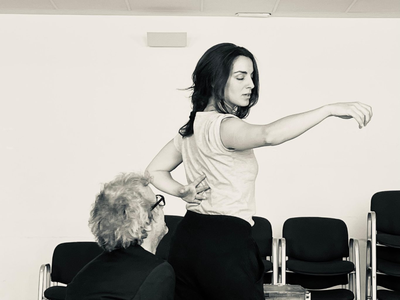 Silvia Acosta y Luis Rallo. Ensayos La Dama Duende (2024)